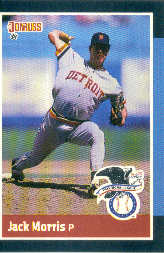 1988 Donruss All-Stars Baseball Cards  024      Jack Morris